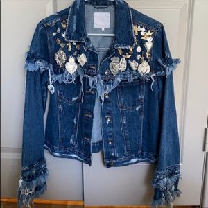Customized Zara Denim Jacket